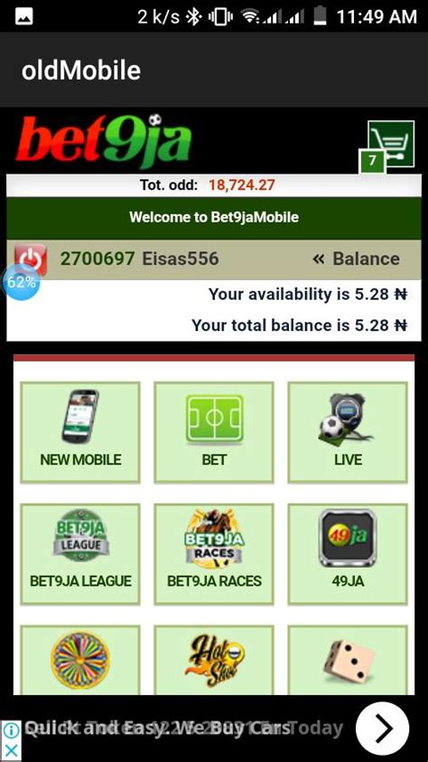 9jabet mobile app download - bet9ja.com